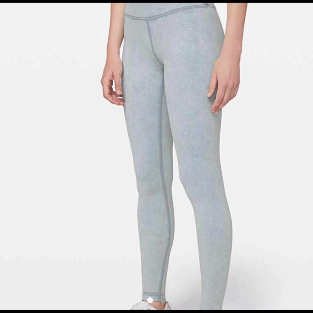 Blue barely warm lululemon leggings